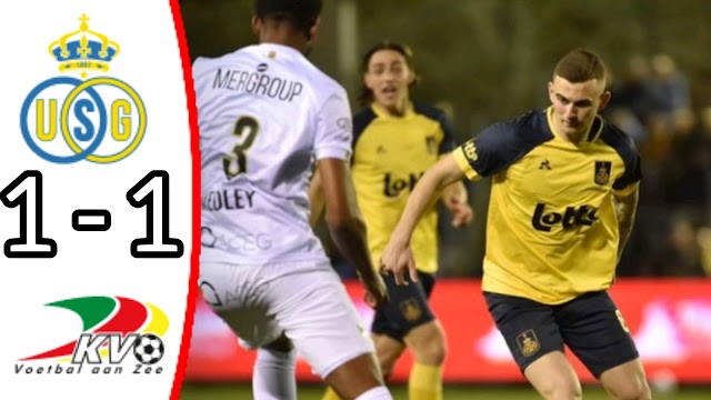 Union Saint-Gilloise vs Oostende 1-1 / All Goals and Extended Highlights / Belgian Pro League 