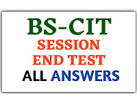 BS-CIT SESSION END TEST