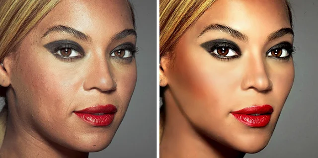 25 celebrity photos are photoshopped