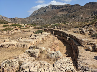 The old dock of Ancient Falassarna.