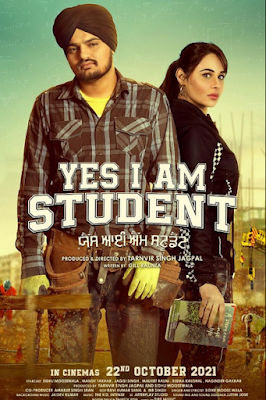 Yes I am Student (2021) Punjabi 720p HEVC HDRip ESub x265 560Mb