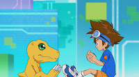 Taichi meets Agumon