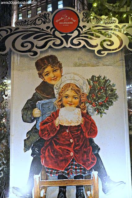 Decoraciones del Mercado Alemán de Navidad de Quebec