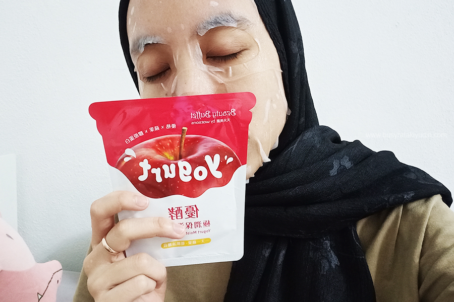 Yogurt Mask Bauan Buah-Buahan, Beauty Buffet by Watsons, Yogurt Moisturizing Mask, Yogurt Brightening Mask, Yogurt Firming Mask, best ke mask yogurt,