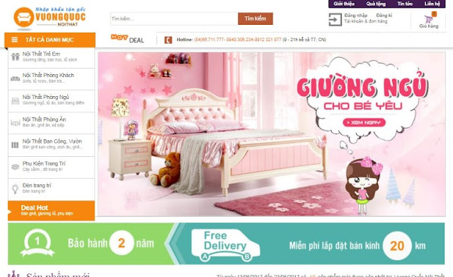 Furniture Sales Blogger Template