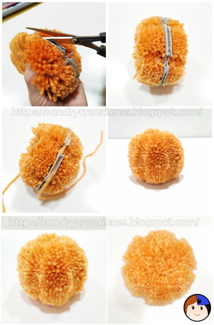 Calabaza Pompon Hallowen Paso