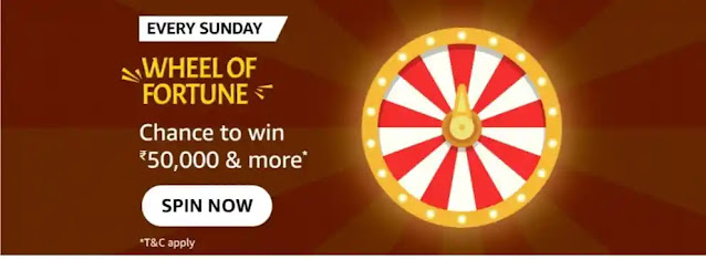 Amazon Every Sunday wheel of fortune quiz answers