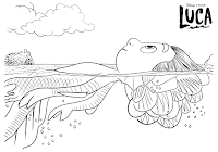 Luca Coloring pages