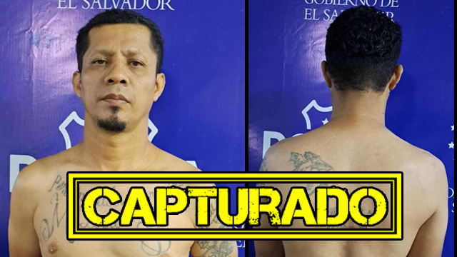 El Salvador: Capturan a alias «El Burro», pandillero de la MS13 fue detenido en San Salvador