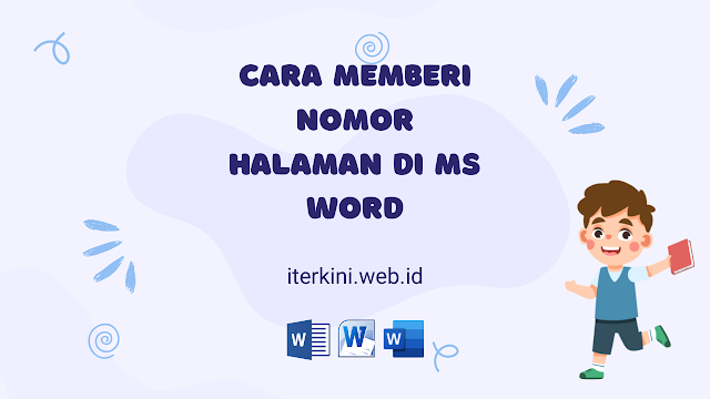 nomor halaman di word, cara memberi nomor halaman di word, cara membuat nomor halaman di word