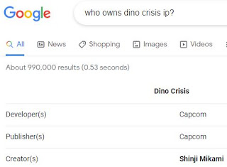 Who owns the Dino Crisis IP?