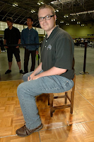 Picture of Bill Stark, seated and looking like a goofball