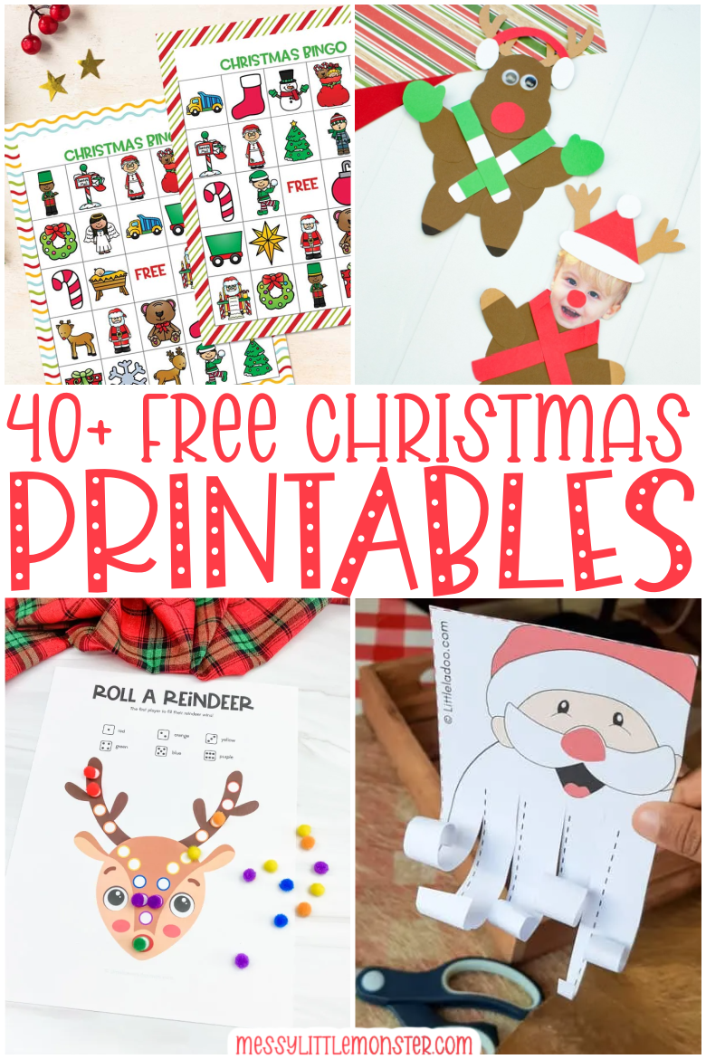 Christmas printables for kids