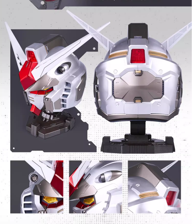 GUNDAM HEAD COLLECTION RX-78-2 GUNDAM ROLLOUT COLOR - 03