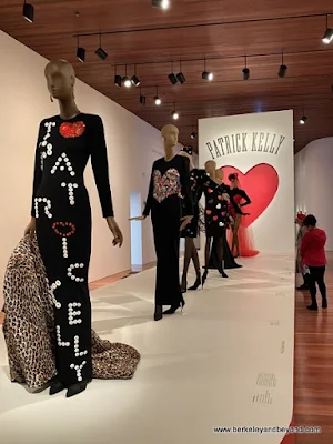 runway exhibit at Patrick Kelly: Runway of Love exhibition at de Young Museum in San Francisco, California