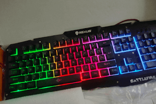 Desain Rexus Battlefire K9D Keyboard Gaming