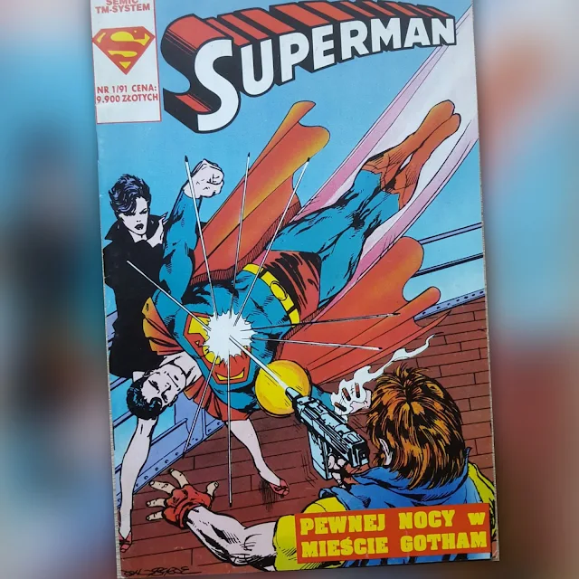 Kącik retro #10. Superman 1/1991 Temat Stulecia / Pewnej nocy w mieście Gotham