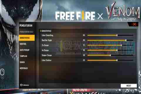 Sensitivitas Free Fire Auto Headshot Terbaru