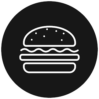 food Icon Black and White