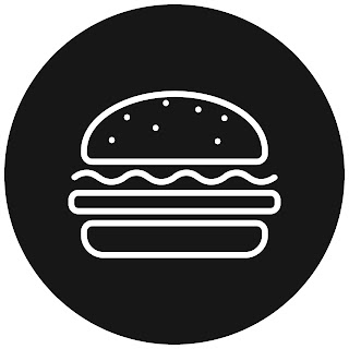 food Icon Black and White
