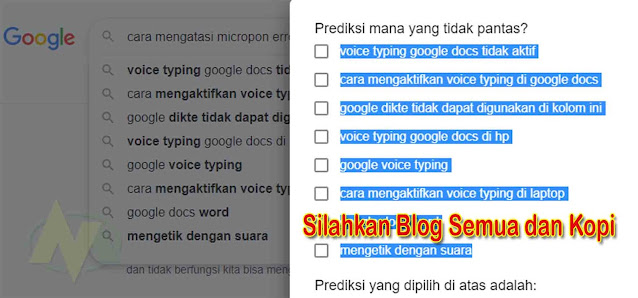 Cara Mengkopi Mendapatkan Kata Kunci di Mesin Pencarian Google dan YouTube.