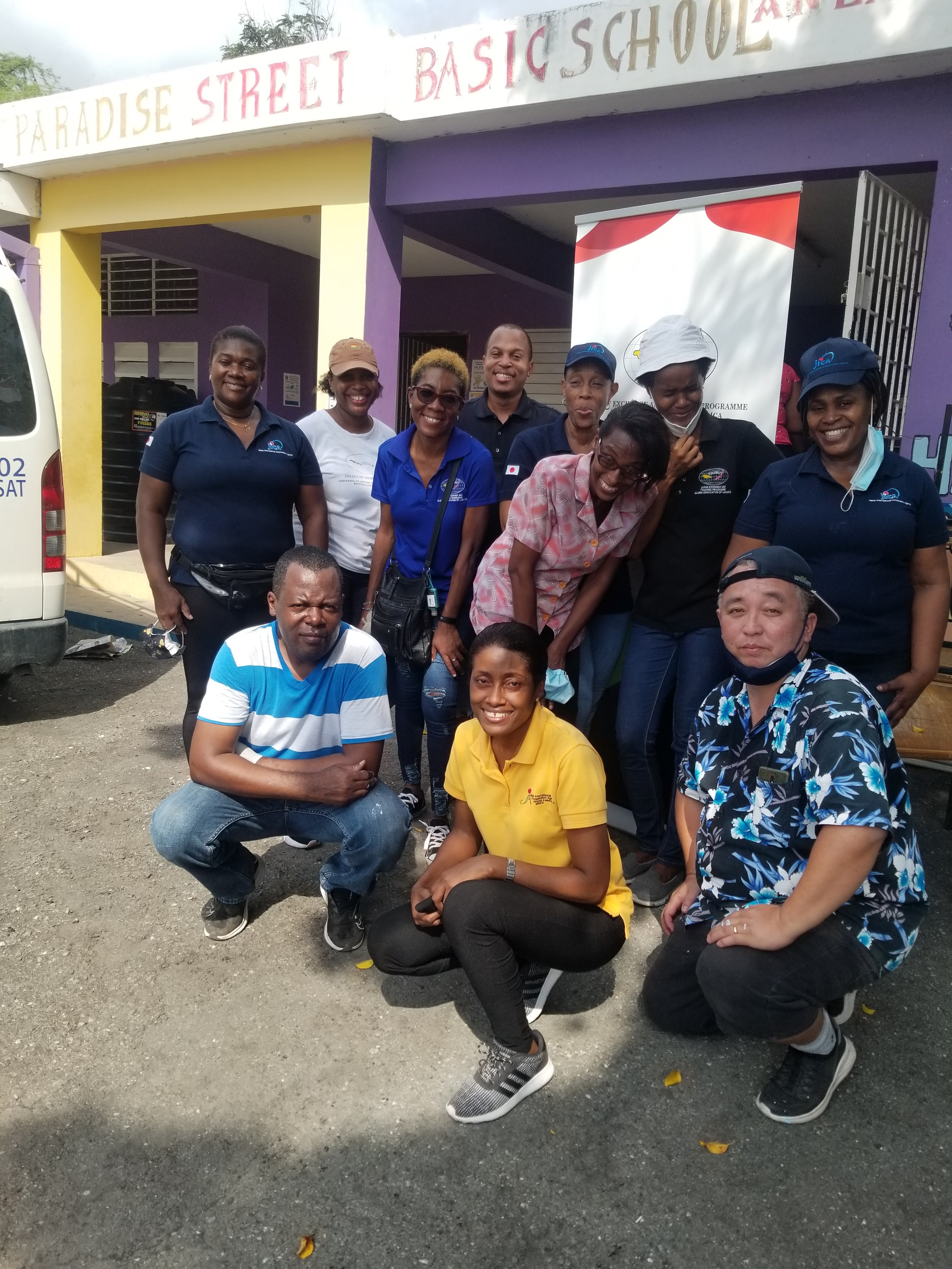 JETAA Jamaica and JAAJ visit Paradise Street Basic School