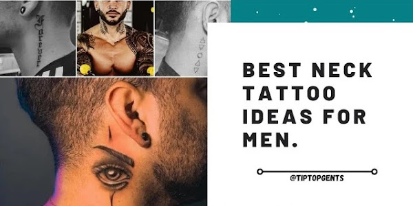 Men's Neck Tattoo Ideas. | Cool Tattoos On Neck For Guys.