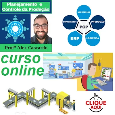 Curso Online de PCP - Planejamento e Controle da Produção - Com Certificação de 100 horas