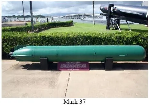 US NAVY- Torpedos - Submarinos MK37
