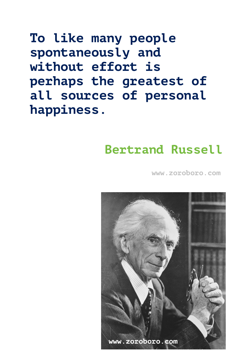 Bertrand Russell Quotes. Bertrand Russell Books, Essay Quotes. Bertrand Russell 10 commandments. Bertrand Russell Philosophy. Bertrand Russell Love, Happiness, Science, Human, Psychology & Religion Quotes. Bertrand Russell,Bertrand Russell's Books Quotes - The Problems of Philosophy, A History of Western Philosophy, The Conquest of Happiness, Marriage and Morals, Sceptical Essays, Unpopular, & Why Men Fight