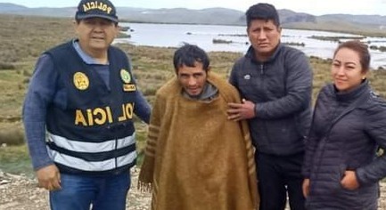 Onesimo Barros Gomez atrapado por la Policía