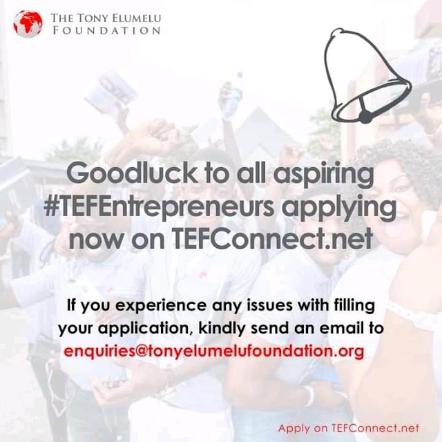 Apply Elumelu African Enterpreneur Award 2022