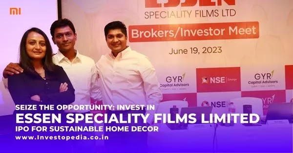 Essen Speciality Films Limited IPO - Sustainable Plastic Products