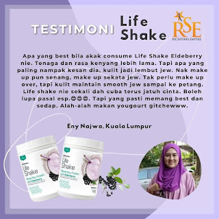Life Shake Elderberry Shaklee Tahan Berapa Lama dan Review