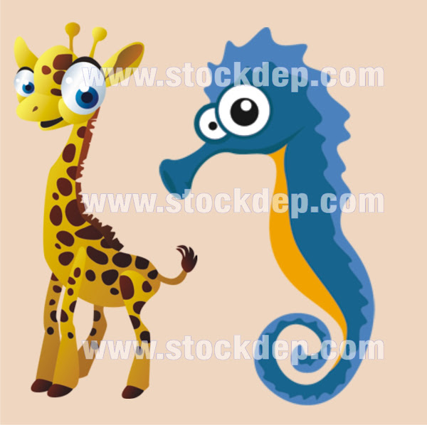 Download Many animals Free Vector