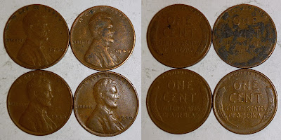 1940s wheat back pennies, old American cents, value of penny