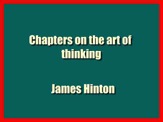 Chapters on the art of thinking And other essays