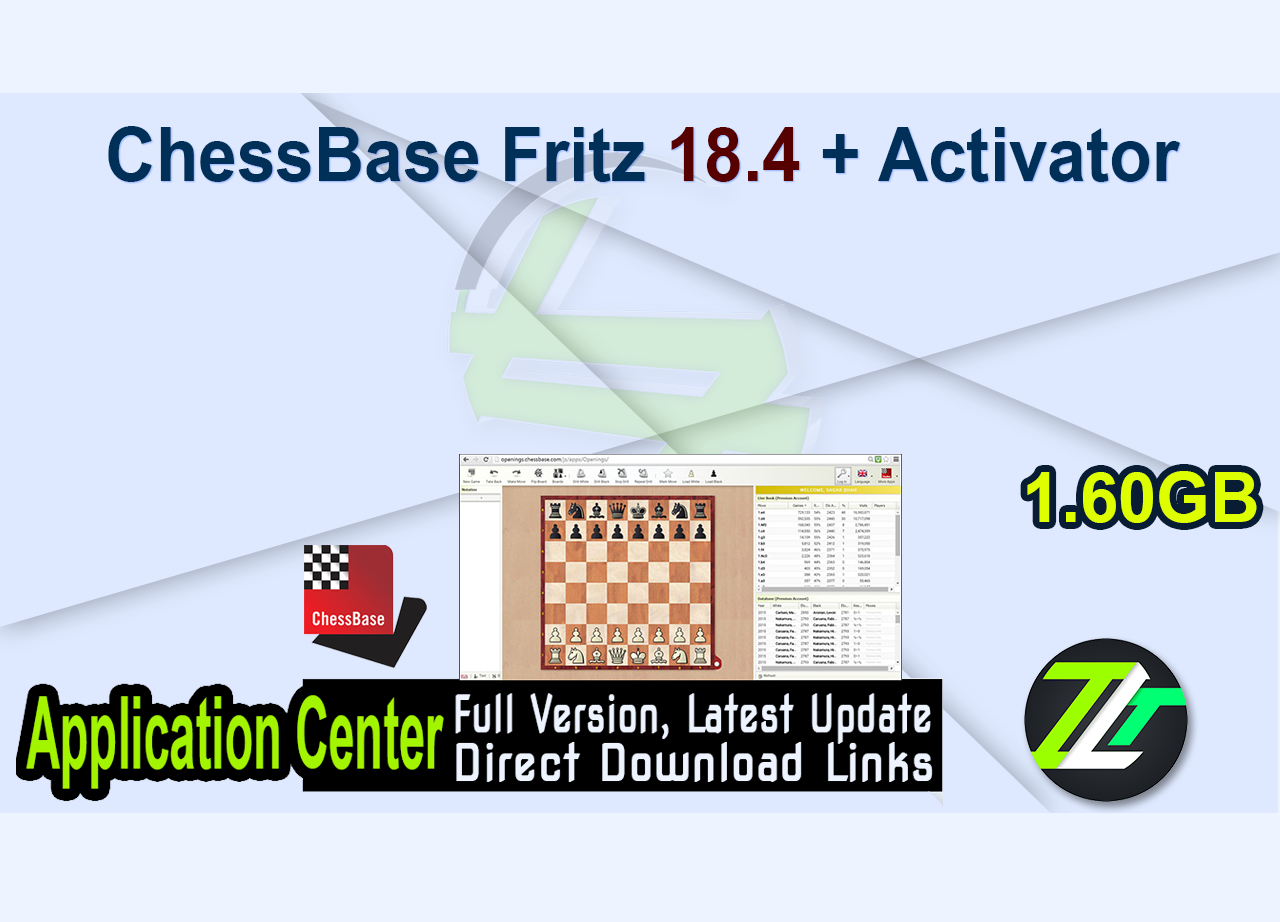 ChessBase Fritz 18.4 + Activator