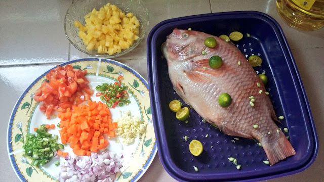 Resepi ikan talapia ala thai