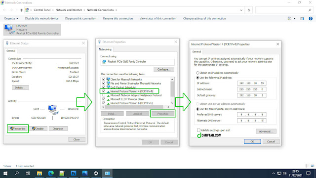 set-dhcp-to-static-ip-address