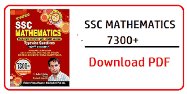 Rakesh Yadav Maths 7300 Book PDF Download