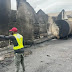 FIRE GUTS DOWN A WAREHOUSE IGANMU  