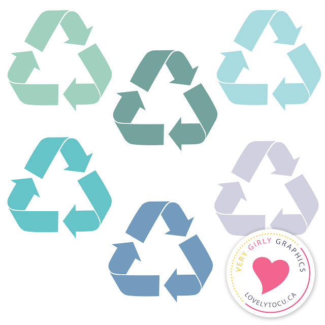 Free recycle symbol clipart from Lovelytocu