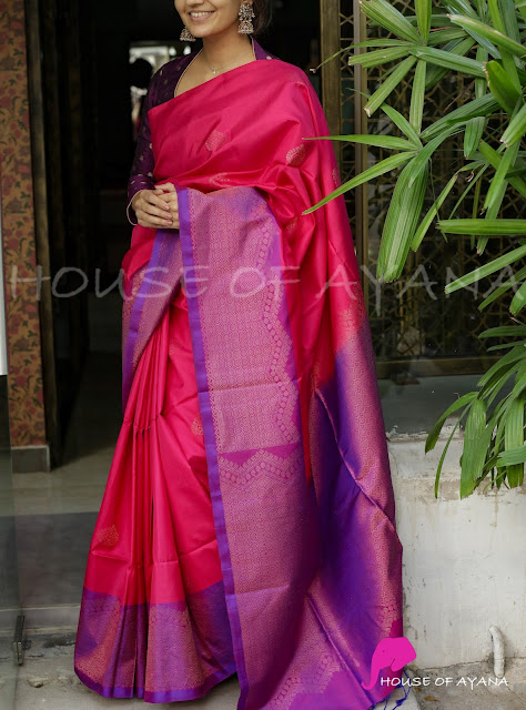 Kanchipuram Border Work Silk Sarees