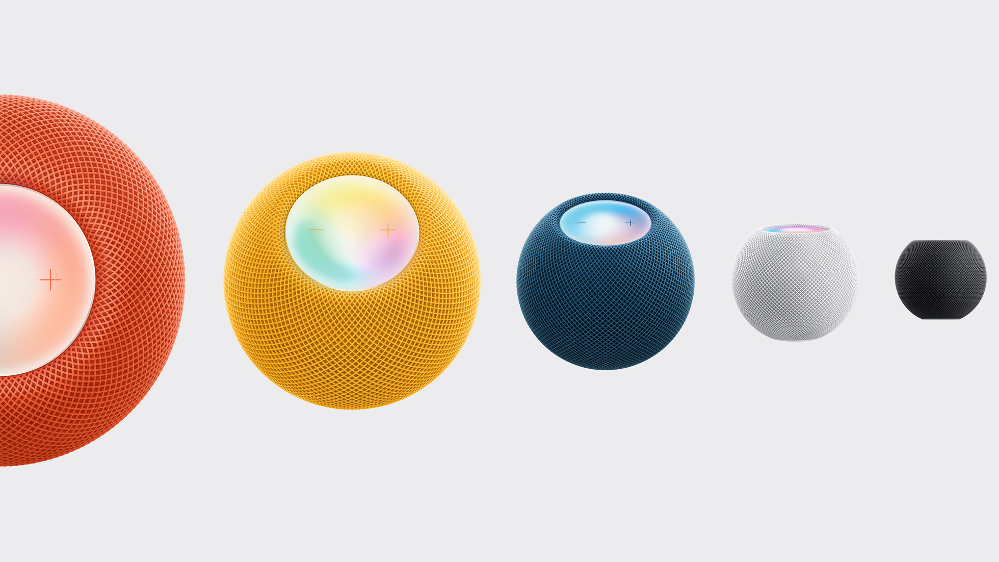 HomePod mini is now available in three bold new colours