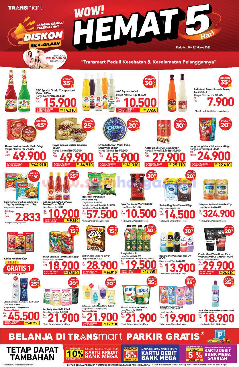 Promo JSM Carrefour Transmart Weekend 18 - 22 Maret 2022 1