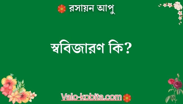 স্ববিজারণ কি?