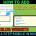 How To Add Table of Content To Blogger Website in Hindi