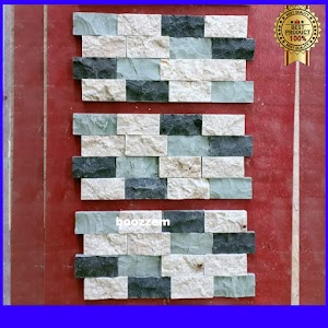 Batu alam dinding motif kode 5366