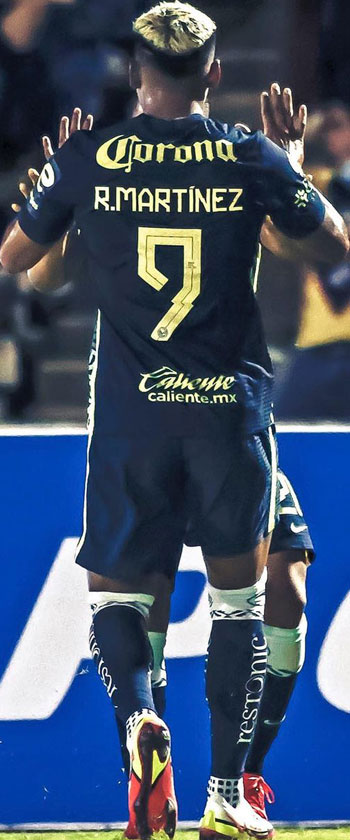 LigaMX Club America 2021/2022 Nike Font